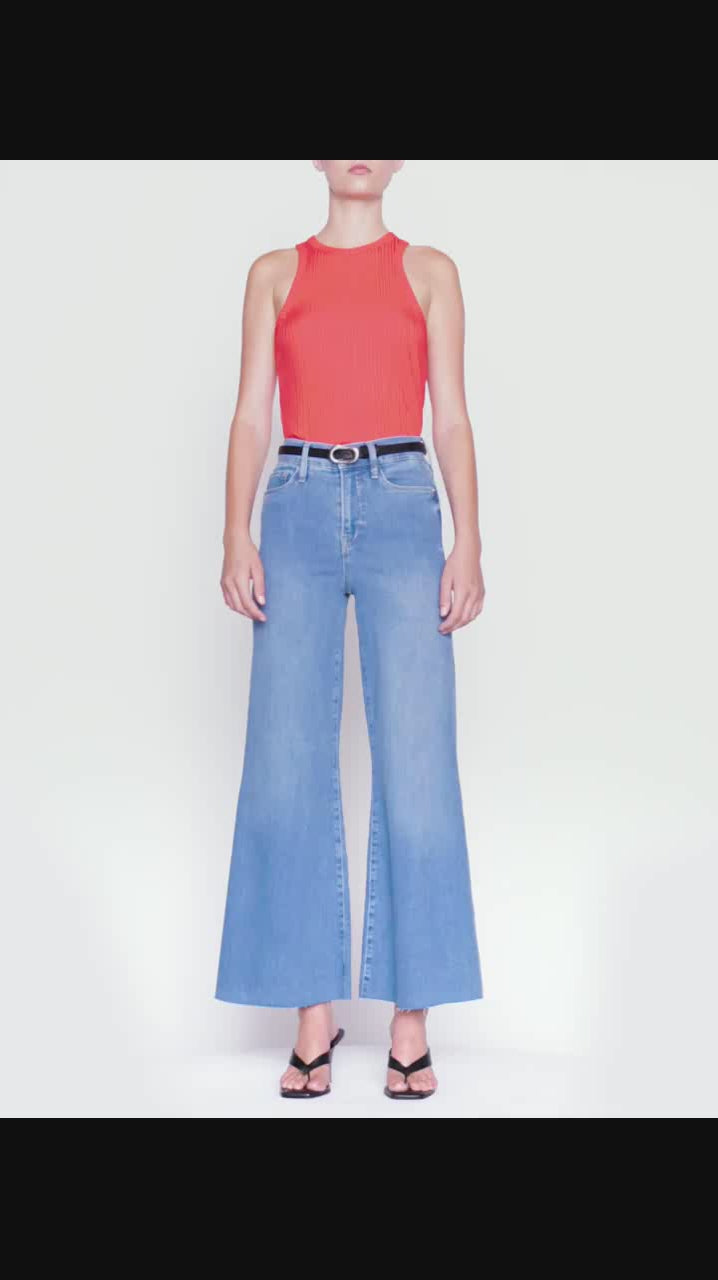 LE PALAZZO CROP RAW AFTER
