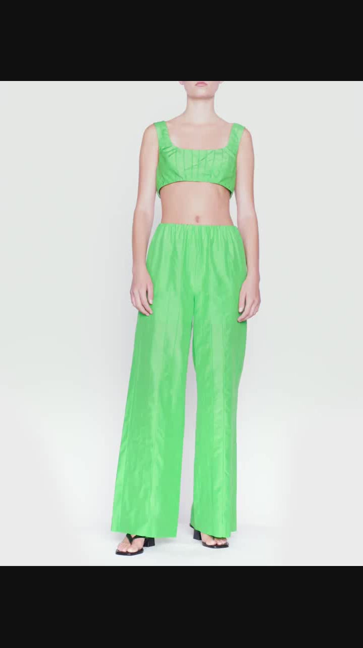 LINEAR LACE BRA TOP