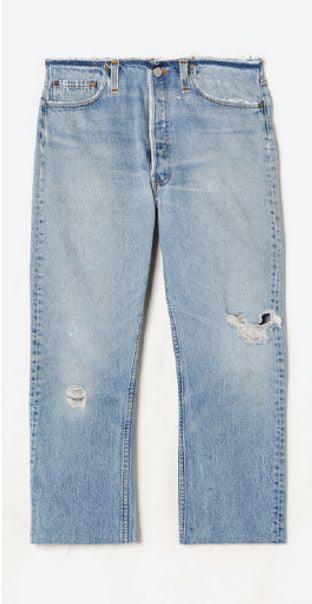LEVIS RAW WAIST LOW SLUNG