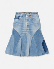 LEVIS ENGINEERED SEAMED SKIRT