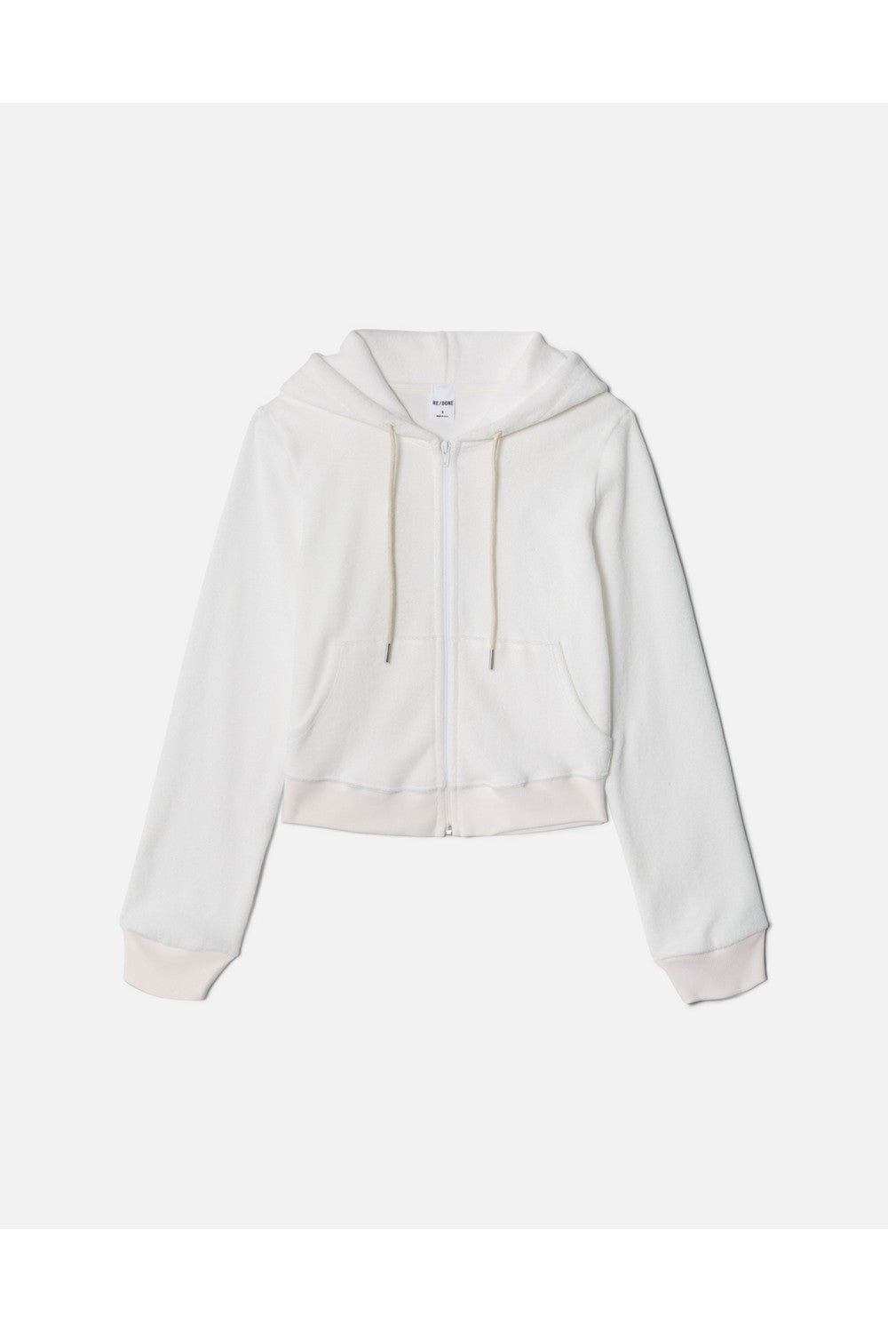 SHRUNKEN TERRY HOODIE