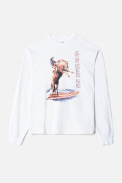 LONG SLEEVE BOYFRIEND TEE SURFS UP