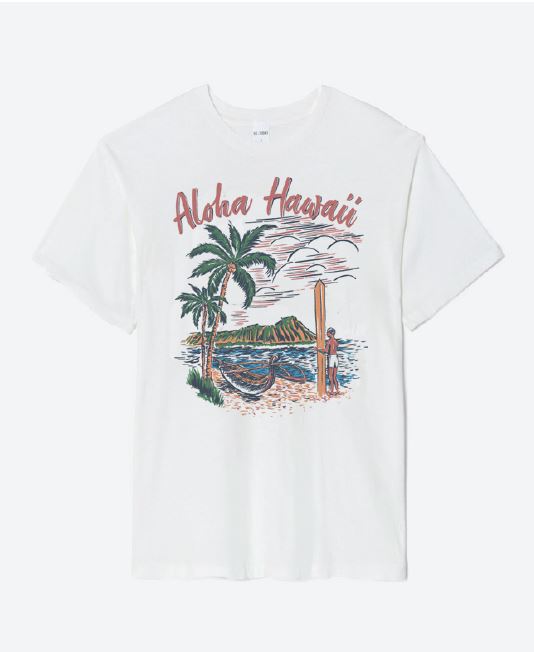 90S EASY TEE ALOHA