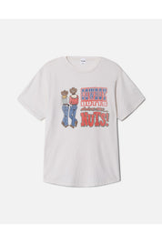BOYFRIEND TEE COWBOY BUTTS