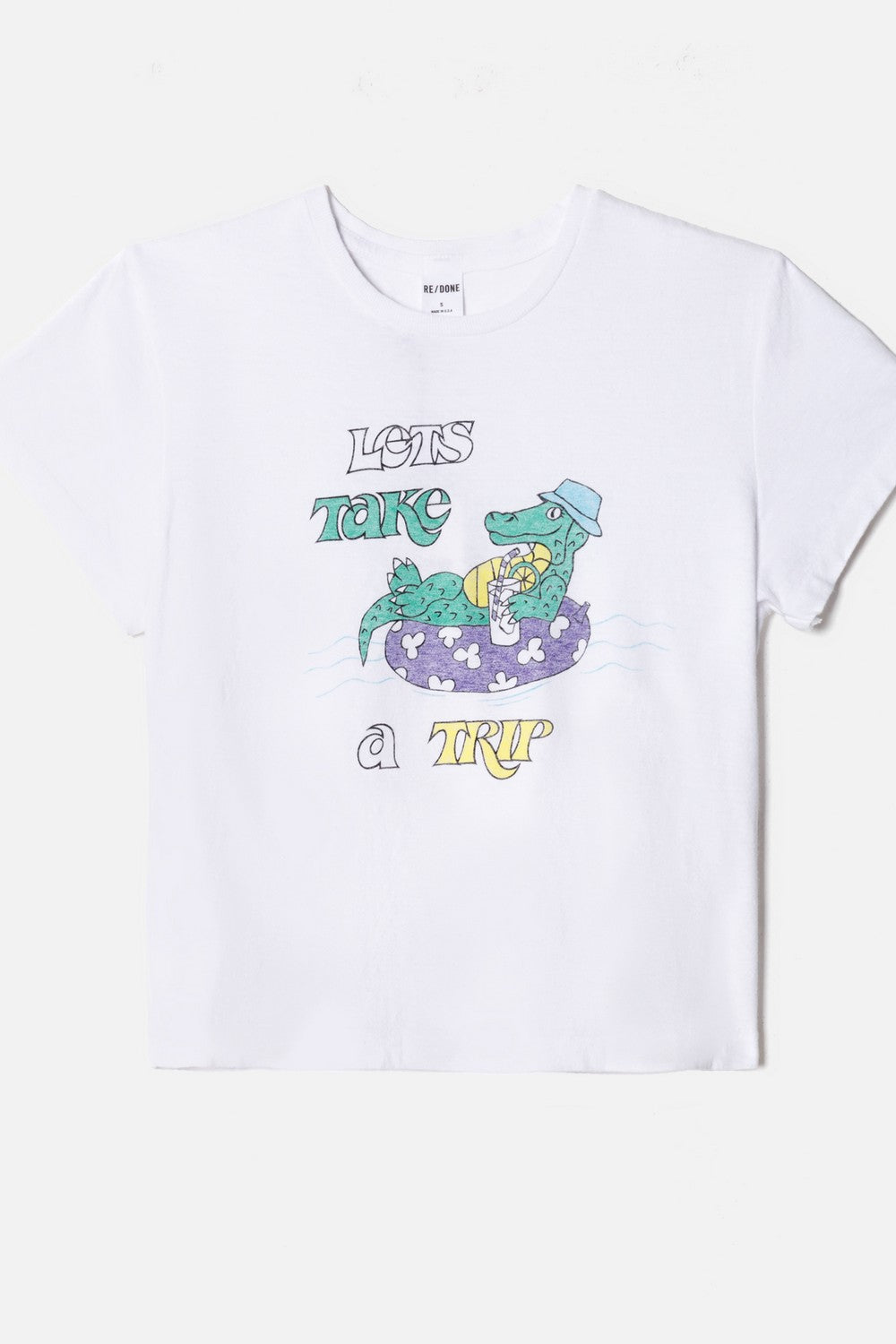 50S BOXY TEE LETS TAKE A TRIP