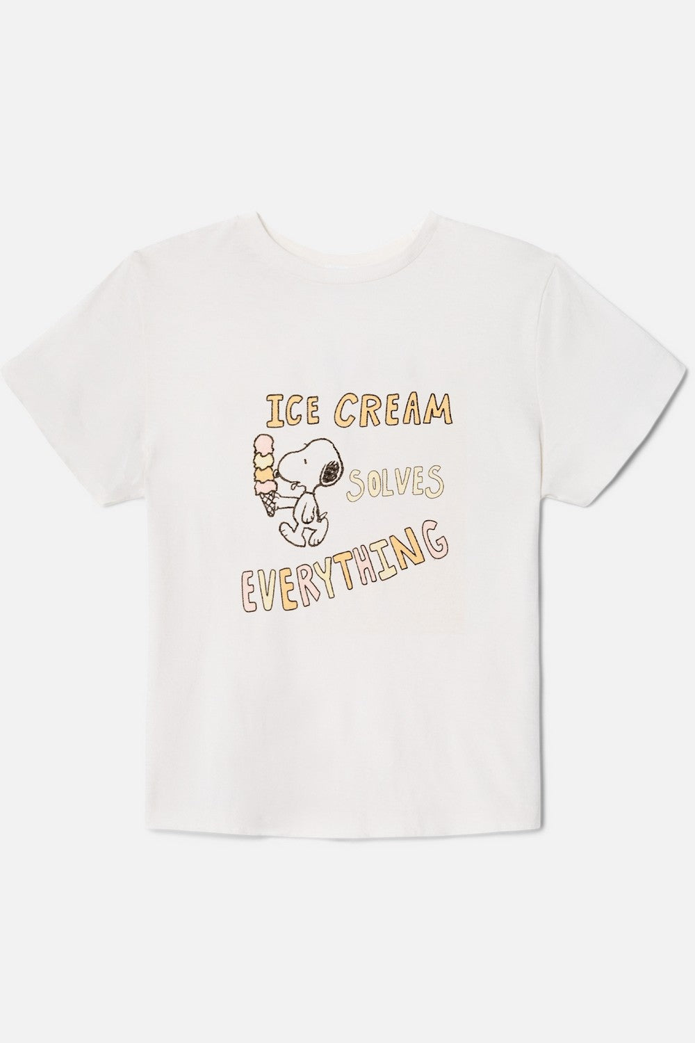 CLASSIC TEE SNOOPY ICE CREAM