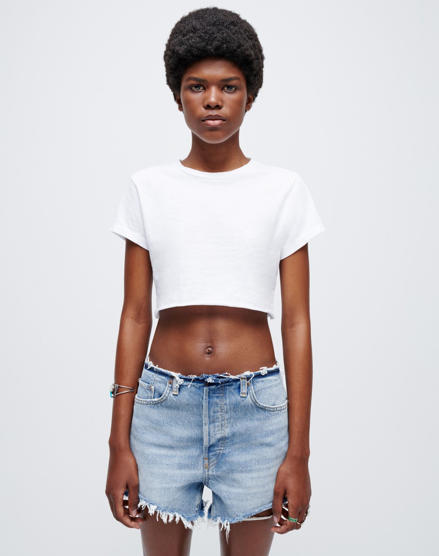 CROPPED 60S SLIM TEE