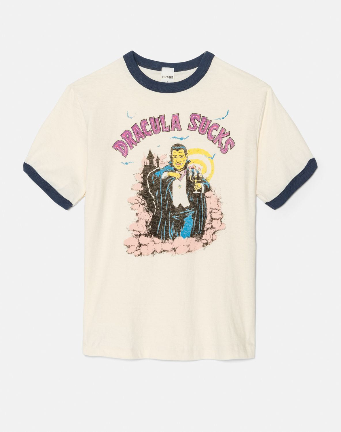 RINGER TEE DRACULA SUCKS