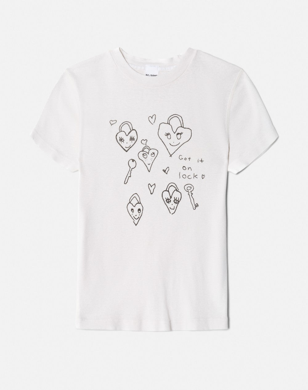 90S BABY TEE HEARTS
