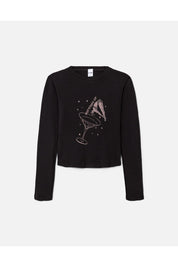 90S LONG SLEEVE BABY TEE BOTTOMS UP