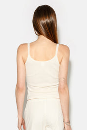 LACE STRAP TANK PEACHY KEEN