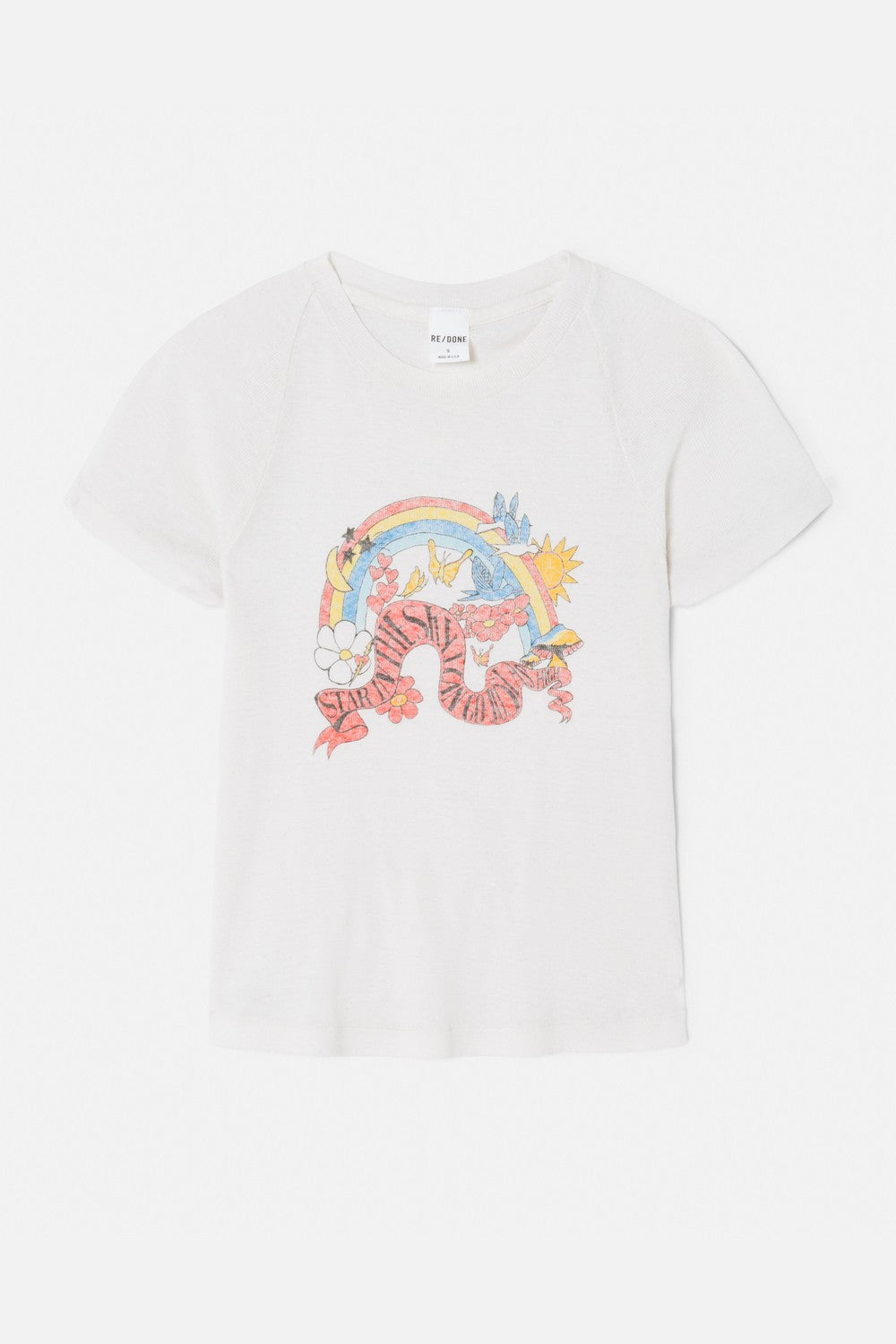 HIGH NECK SLIM RAGLAN IN THE SKY