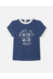 60S SLIM RINGER TEE SWIM CLUB