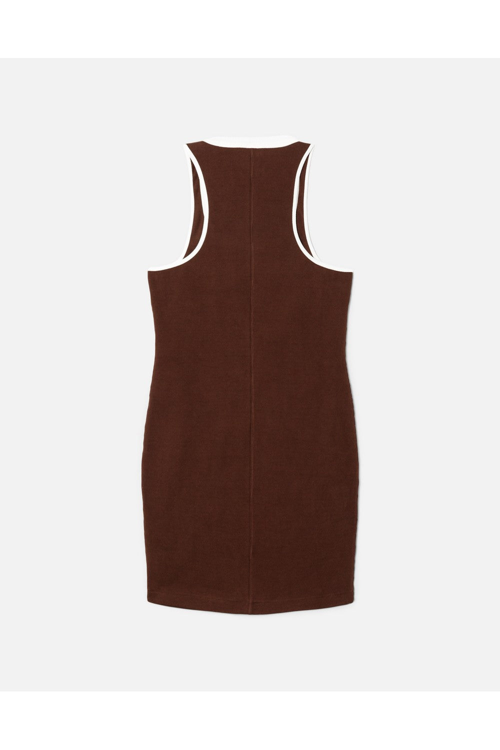 CONTRAST RIB DRESS