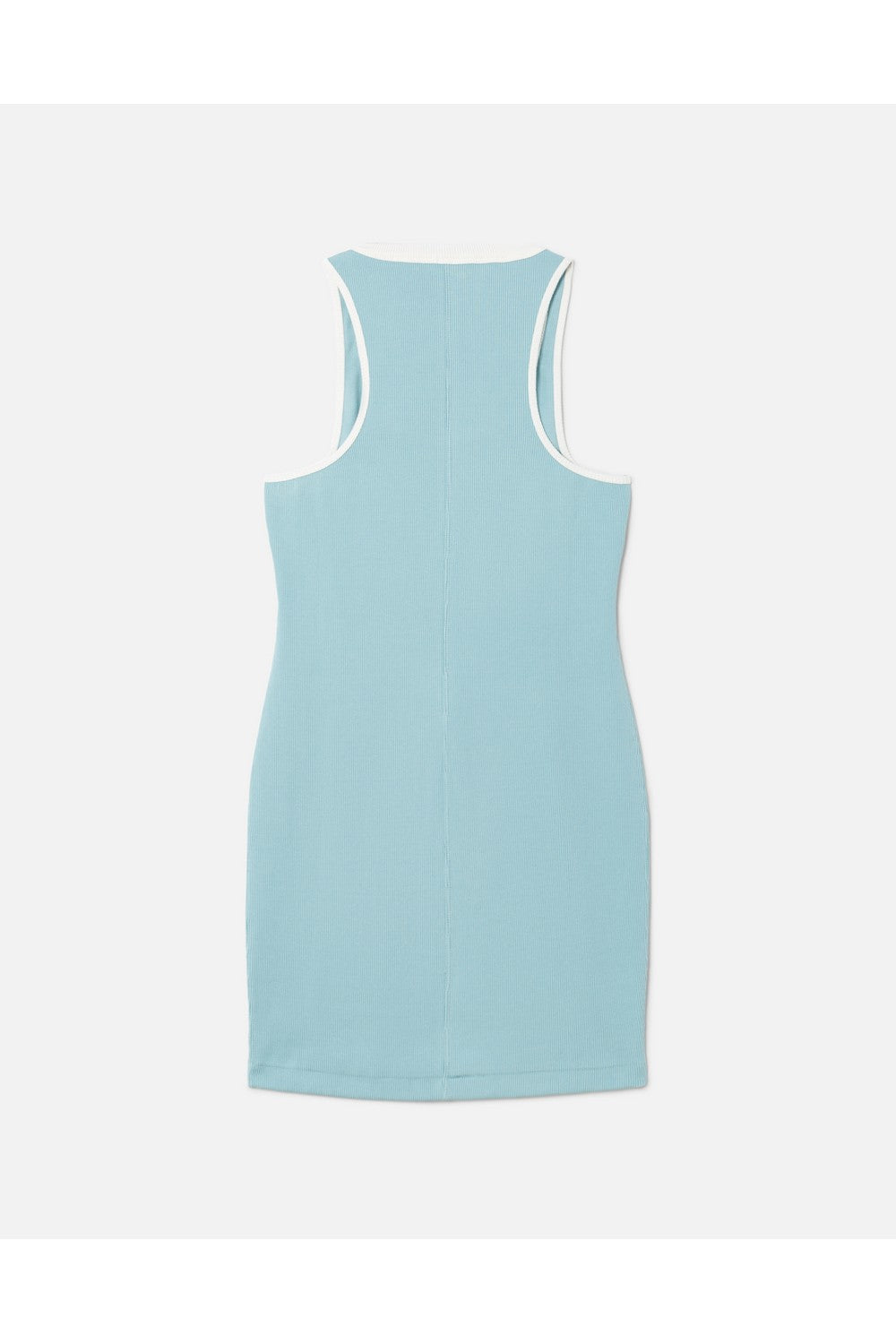 CONTRAST RIB DRESS