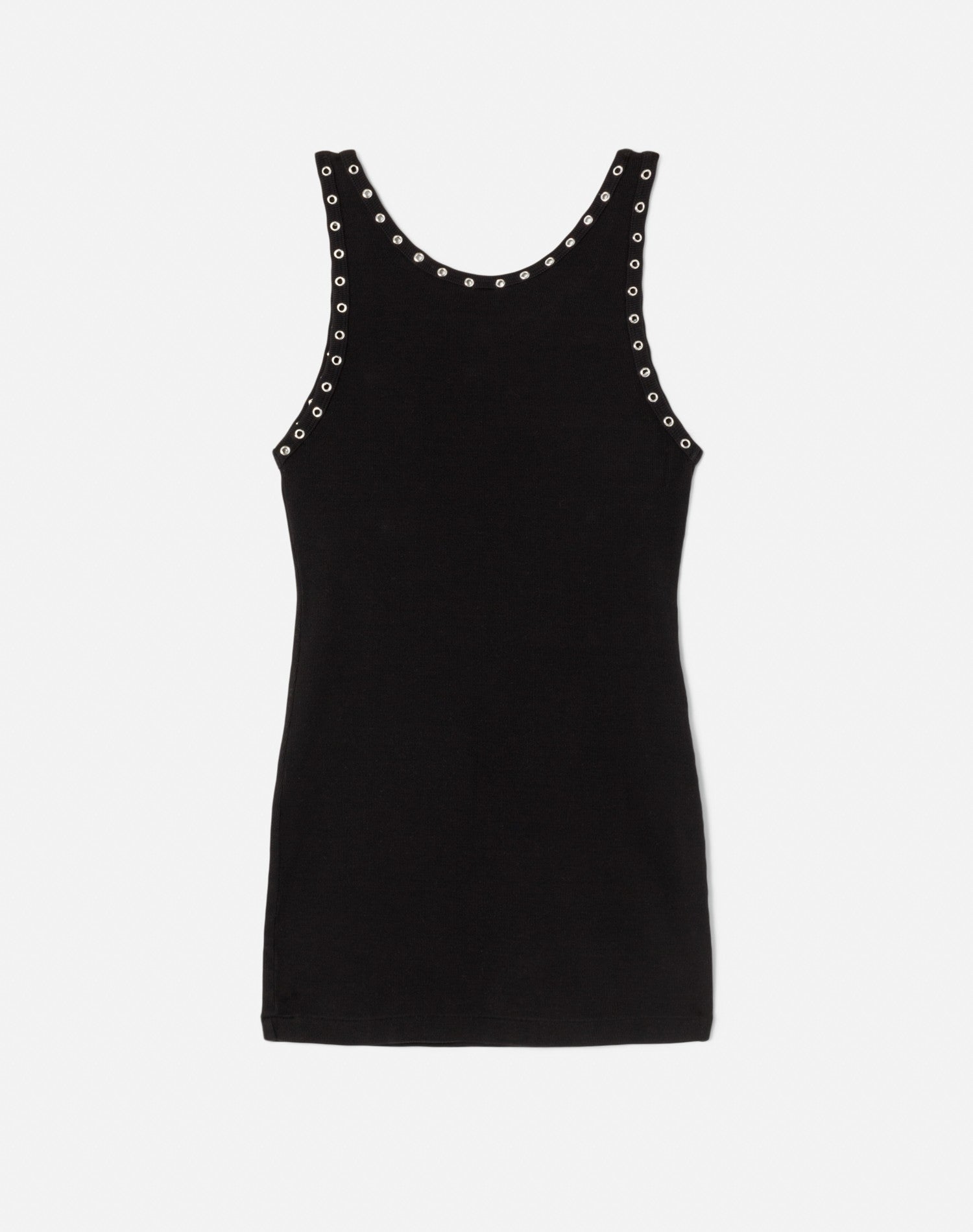 EYELET TANK DRESS