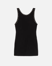 EYELET TANK DRESS
