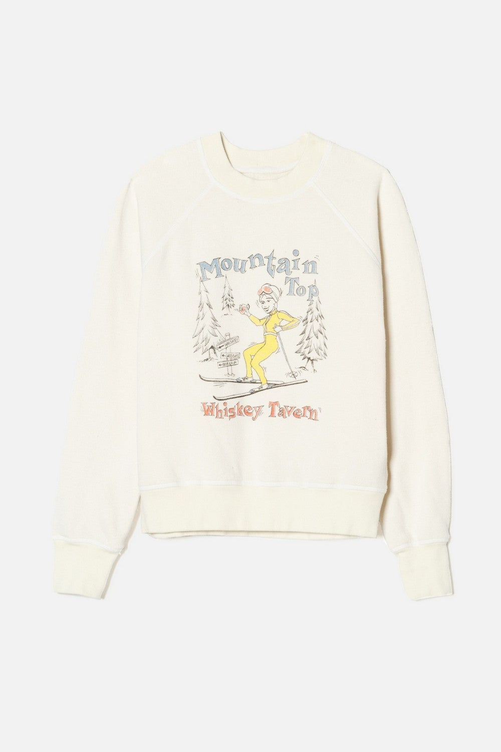 CLASSIC RAGLAN CREWNECK WHISKEY TAVERN