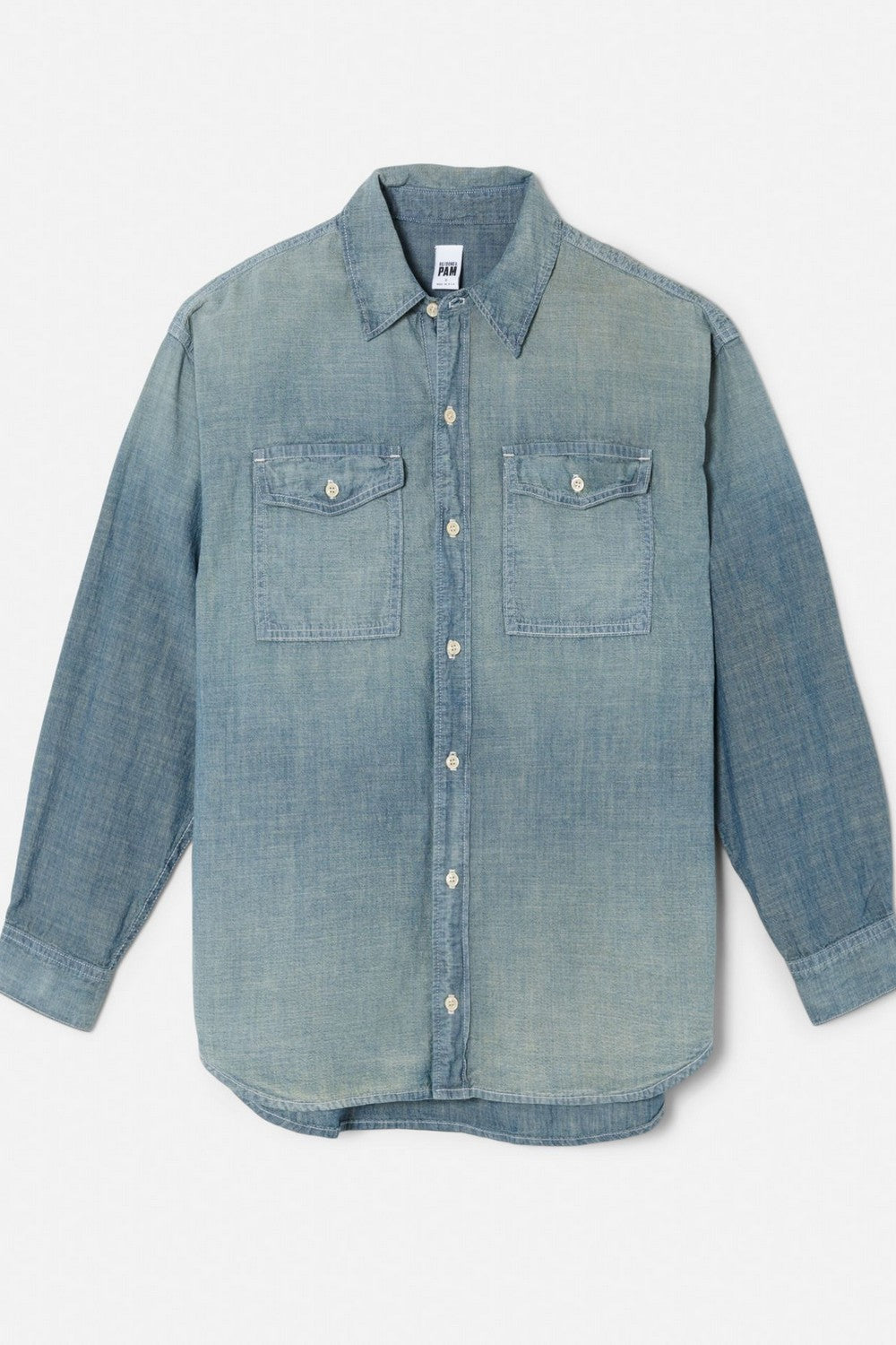 CHAMBRAY OVERSIZED SHIRT