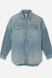 CHAMBRAY OVERSIZED SHIRT