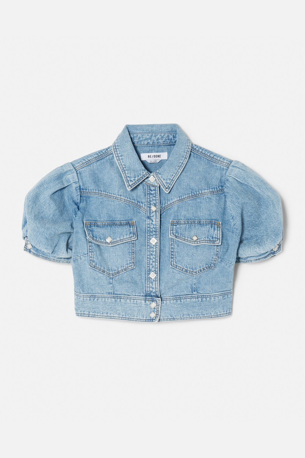 MIDRIFF DENIM TOP