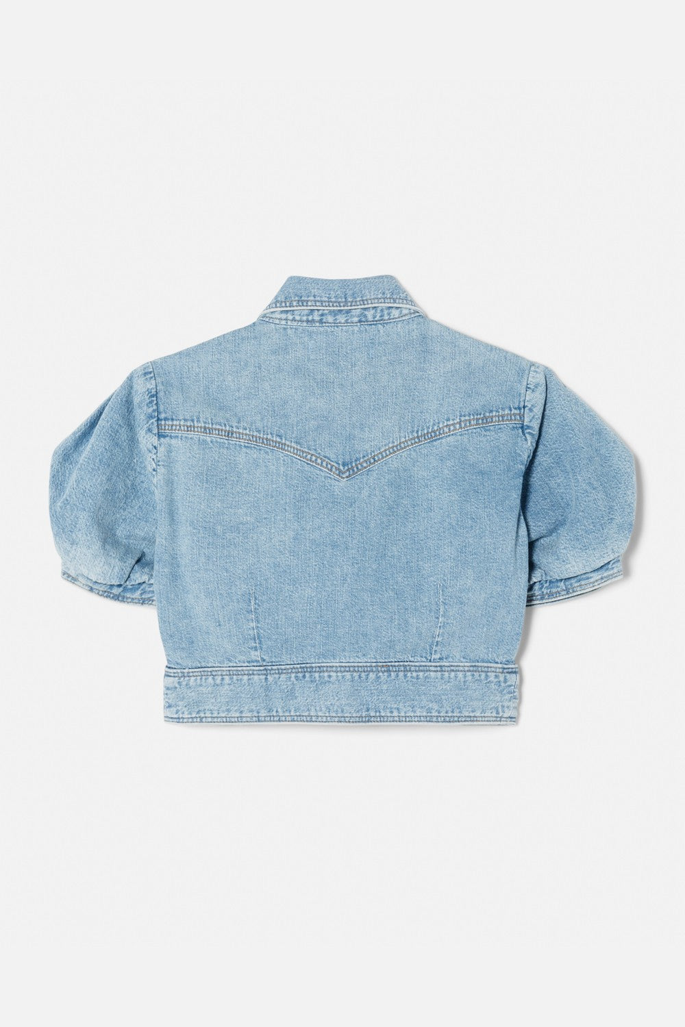 MIDRIFF DENIM TOP
