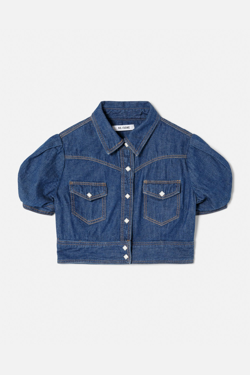 MIDRIFF DENIM TOP