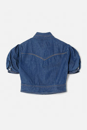 MIDRIFF DENIM TOP