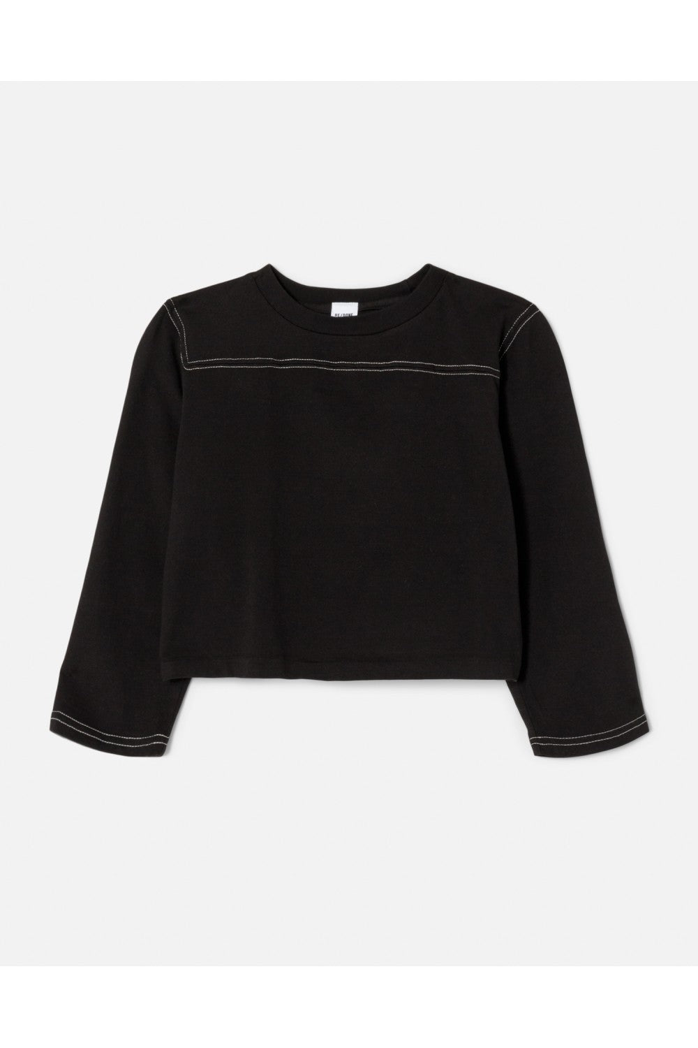 CROPPED VARSITY TEE