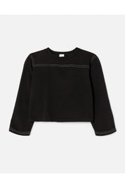 CROPPED VARSITY TEE