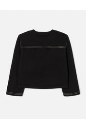 CROPPED VARSITY TEE