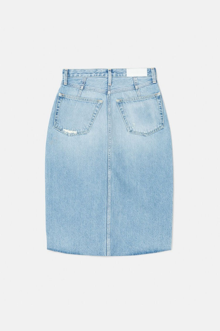 MIDI DENIM SKIRT