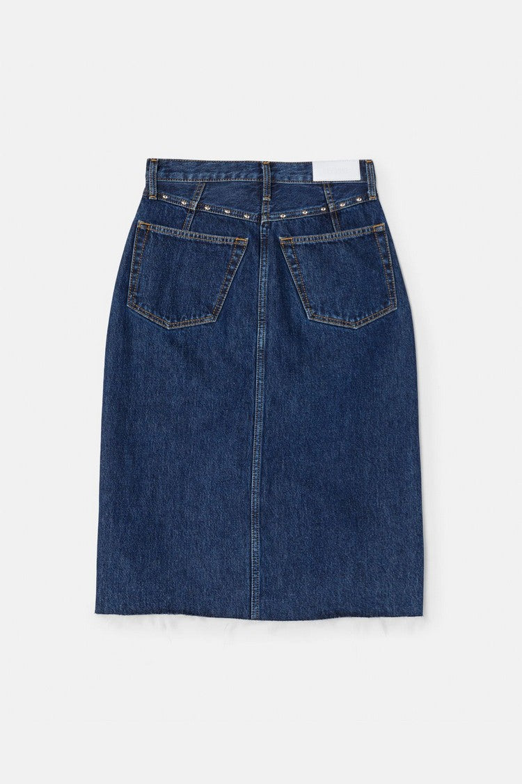 MIDI DENIM SKIRT