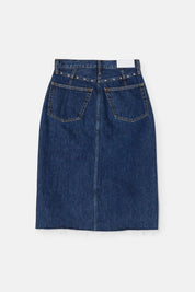 MIDI DENIM SKIRT
