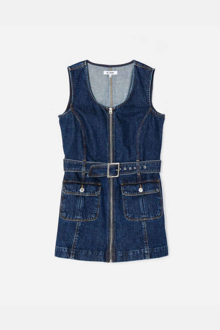 60S BELTED MINI DRESS