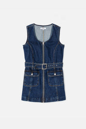 60S BELTED MINI DRESS