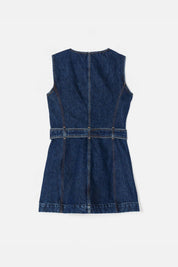 60S BELTED MINI DRESS