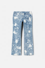 BUTTON FRONT CROP BOOT