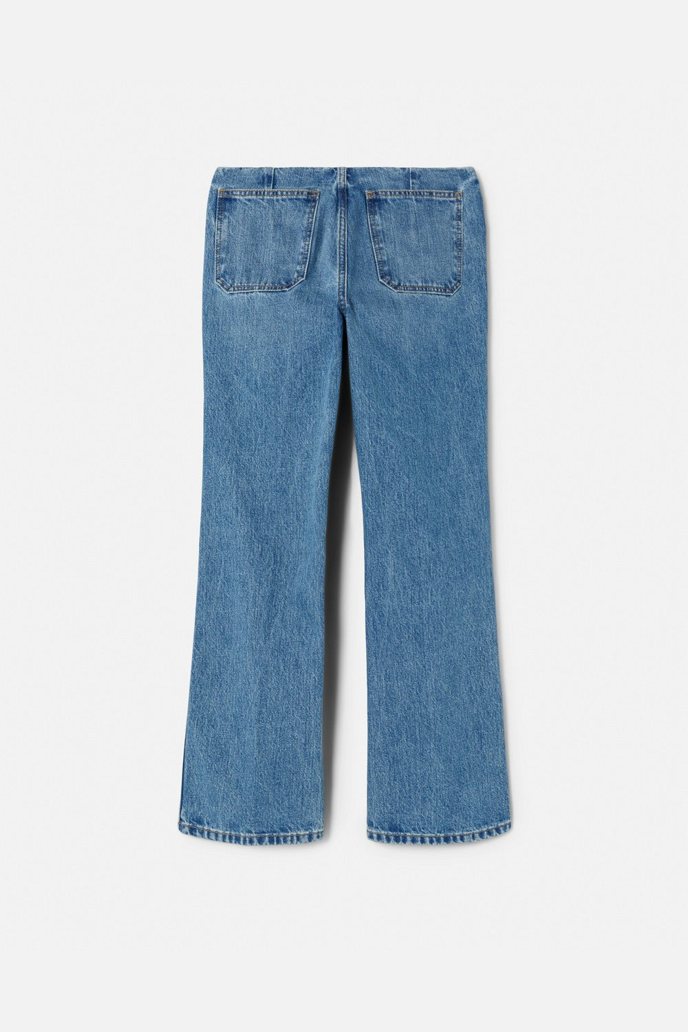 BUTTON FRONT CROP BOOT