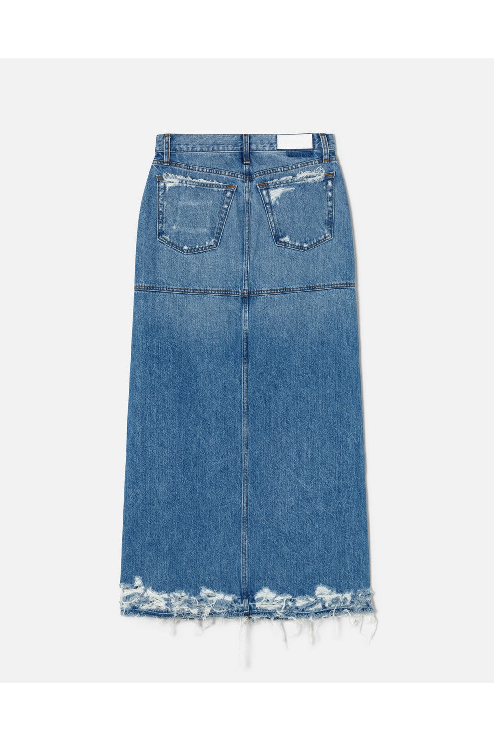 MID RISE SPLIT SKIRT