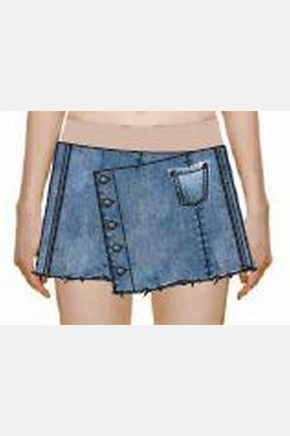 WRAP MINI SKIRT