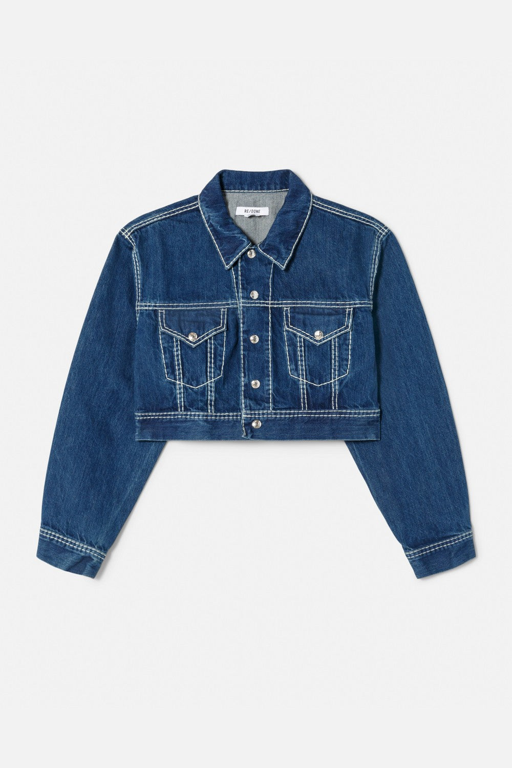CROPPED DENIM TRUCKER