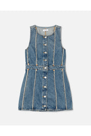 FRAY DENIM DRESS