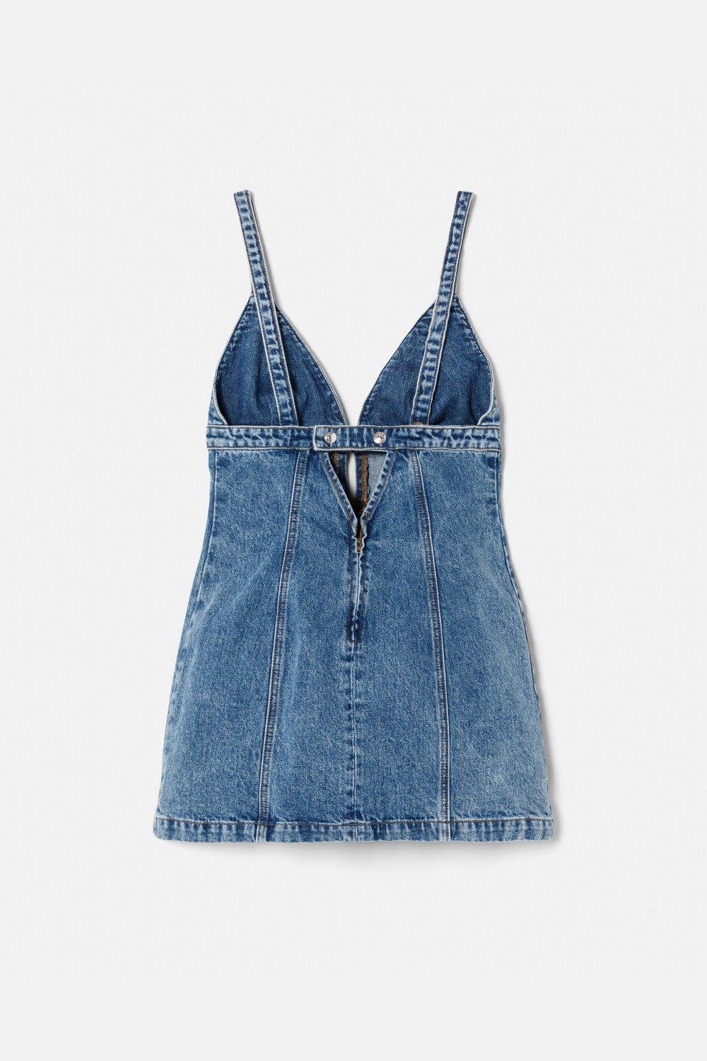 SEAMED SHIFT DRESS
