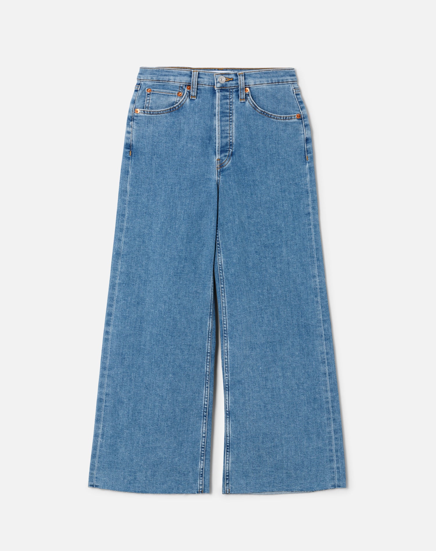 HIGH RISE WIDE LEG CROP