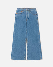 HIGH RISE WIDE LEG CROP