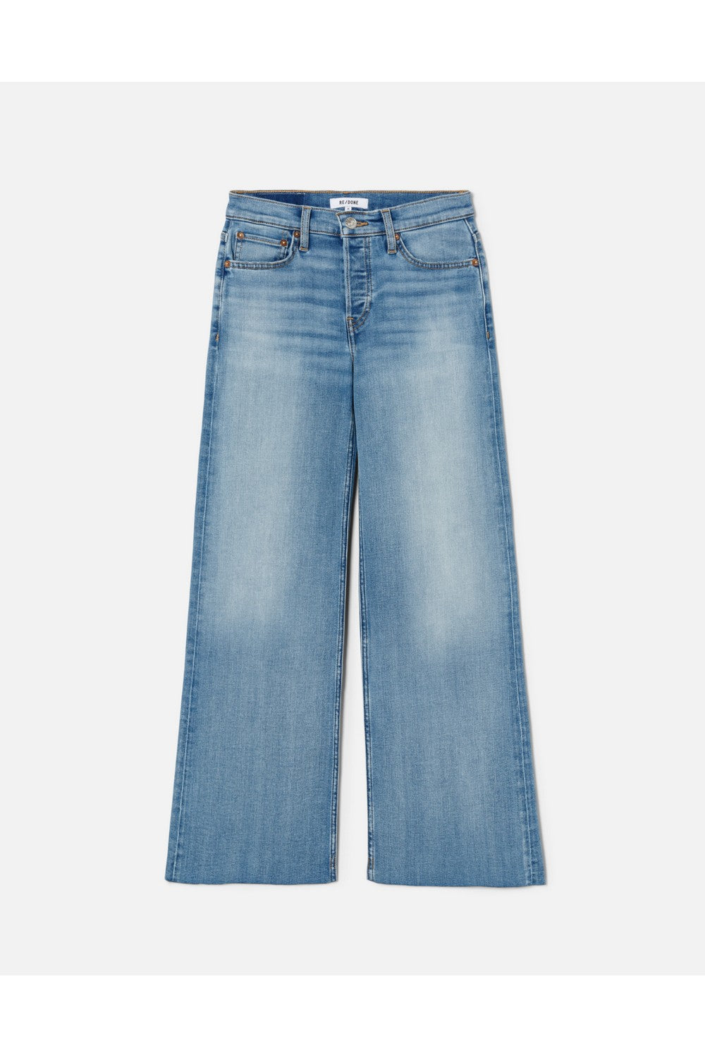 MID RISE WIDE LEG CROP