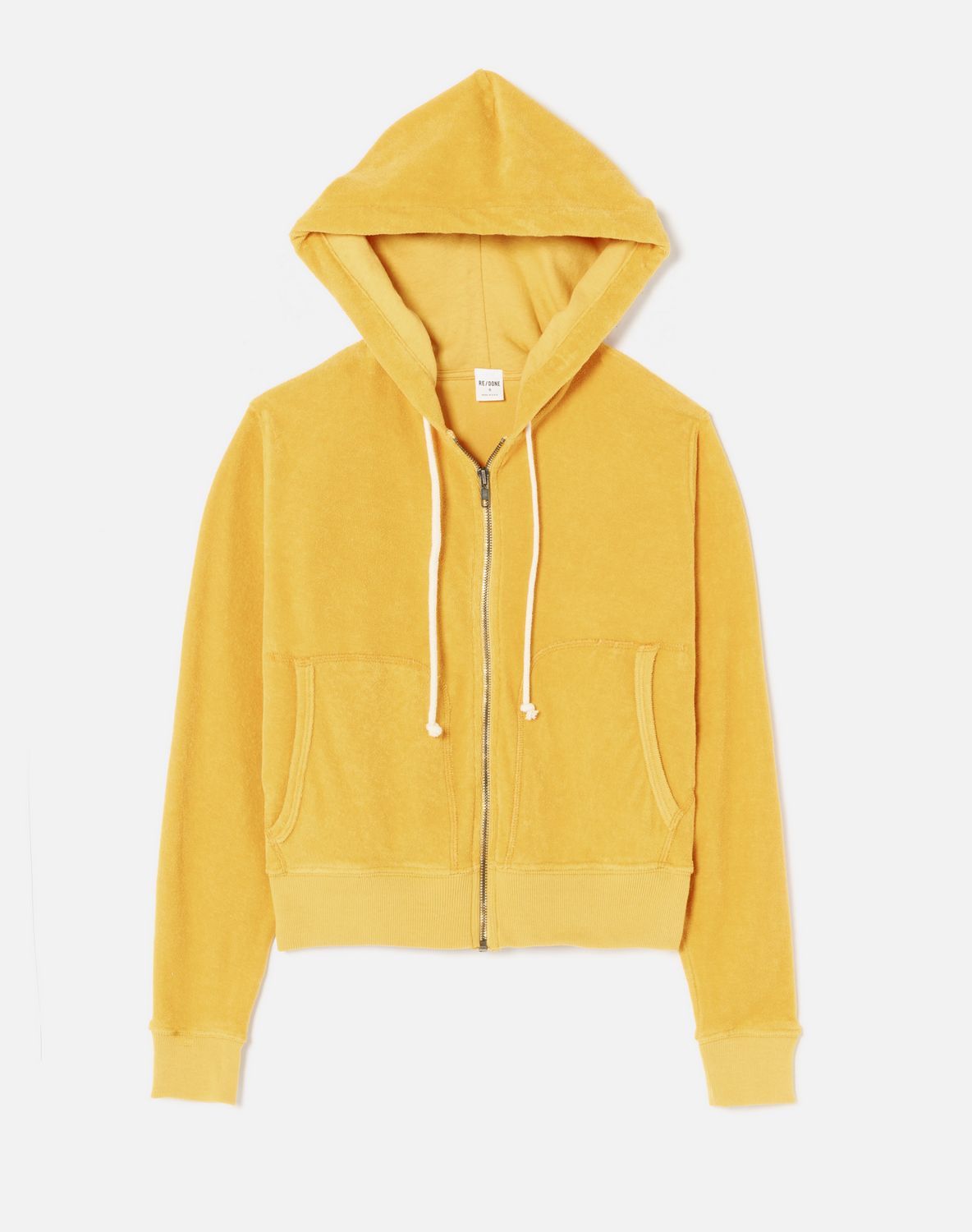 90S ZIP UP TERRY HOODIE
