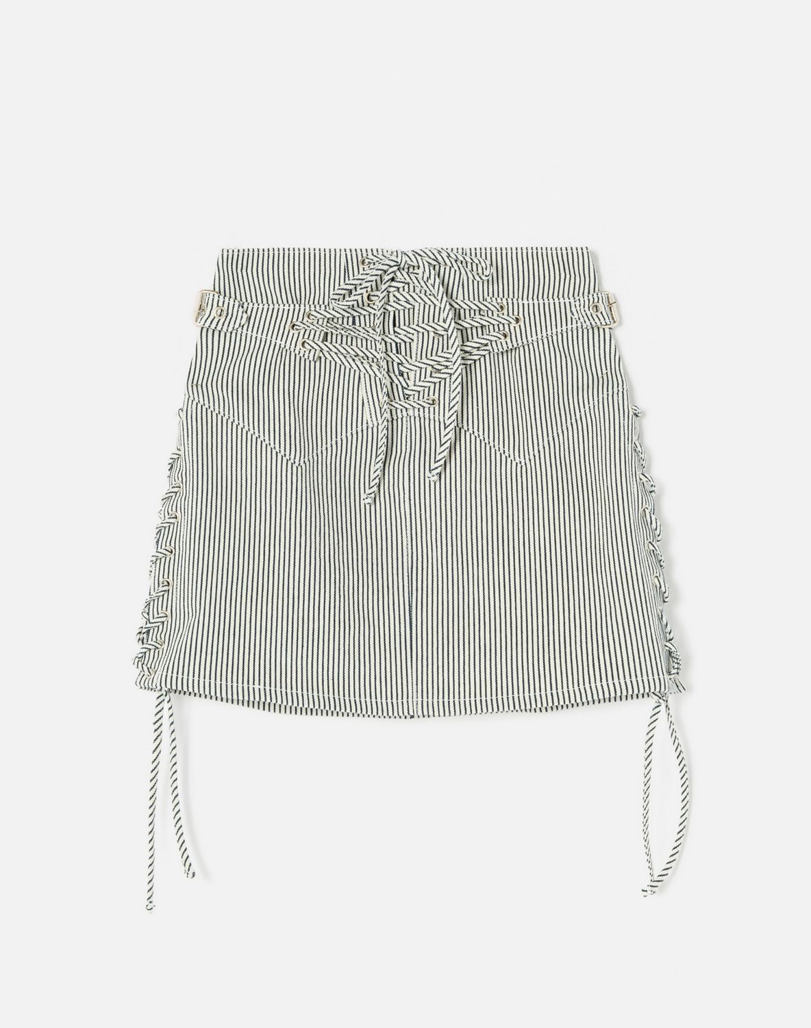 70S LACE UP SKIRT