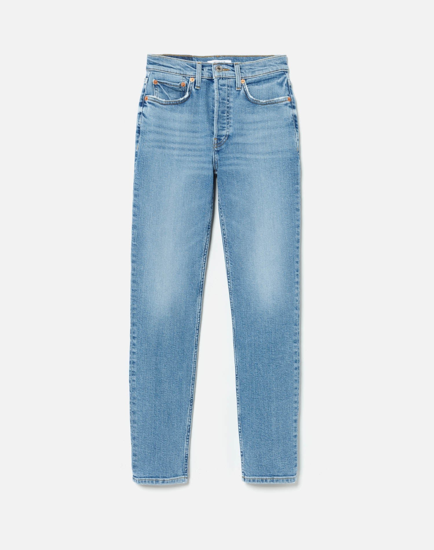 90S HIGH RISE ANKLE CROP